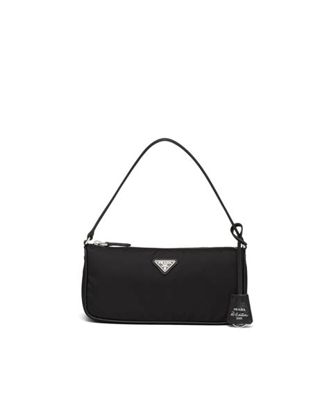 prada mini tasche aus nylon und saffiano leder|Minitasche aus Nylon und Saffiano Leder .